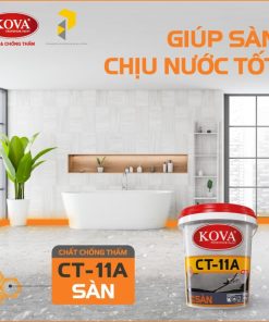 Chống thấm Kova CT11A Sàn- Bảo vệ công trình toàn diện độ bền 15 năm Tại Quảng Ninh
