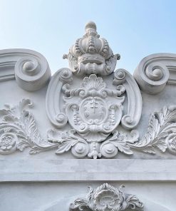 Đắp Phù Điêu Bê Tông, Phù Điêu Xi Măng Biệt Thự Lâu Đài Tại Quảng Ninh