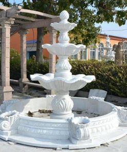 Thiết Kế Thi Công Tiểu Cảnh Đài Phun Nước 3 Tầng Tại Quảng Ninh 01