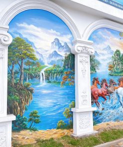 Vẽ Tranh 3d Sơn Cao Cấp Tại Quảng Ninh 08