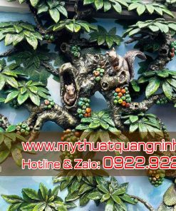Tranh Đắp Nổi 3D Tại Quảng Ninh 09