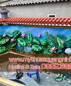 Tranh Đắp Nổi 3D Tại Quảng Ninh 05