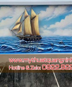 Tranh Đắp Nổi 3D Tại Quảng Ninh 07