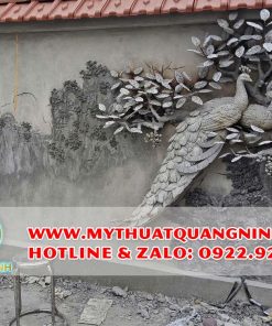 Tranh Đắp Vẽ Phù Điêu Trực Tiếp Và Đúc Sẵn Đẹp Bền Tại Quảng Ninh